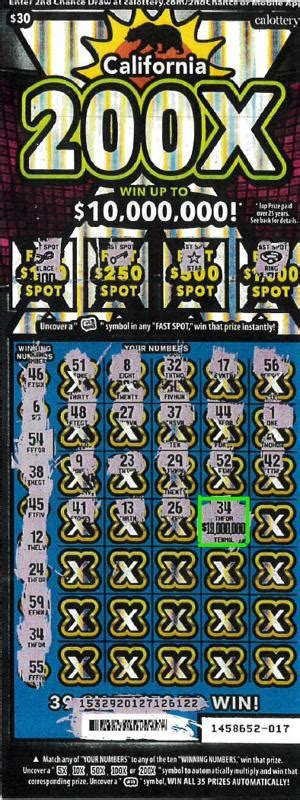 Man wins $10M from California 200X scratch.
